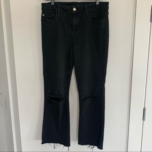 Joe’s Size 29 Flawless The Olivia mid rised cropped flare